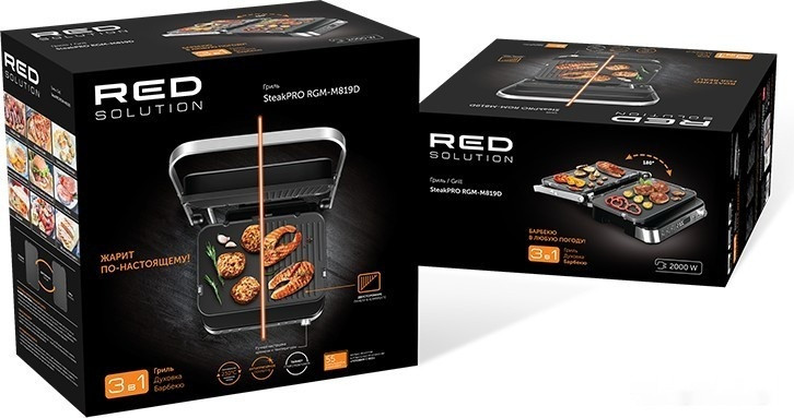 Электрогриль RED Solution SteakPro RGM-M819D