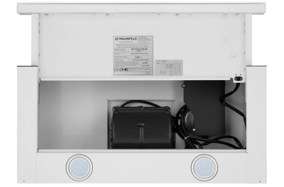Вытяжка Maunfeld VS Touch 850 60 (белый)