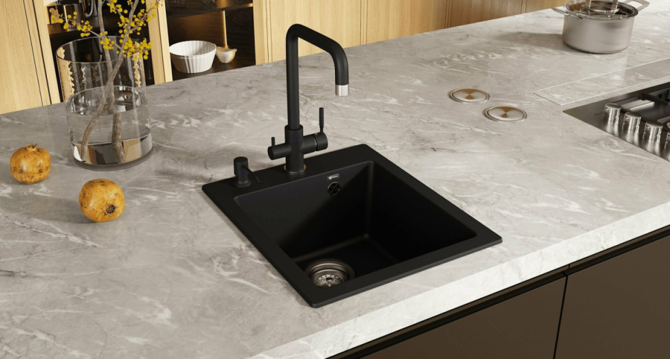 Кухонная мойка Ulgran U-104 (шоколад)