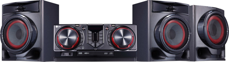 Музыкальный центр LG X-Boom CJ45 (с колонками CJS45F/CJS45W)