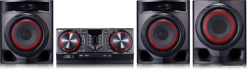 Музыкальный центр LG X-Boom CJ45 (с колонками CJS45F/CJS45W)