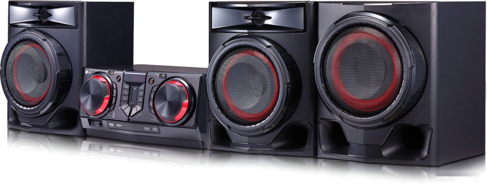 Музыкальный центр LG X-Boom CJ45 (с колонками CJS45F/CJS45W)