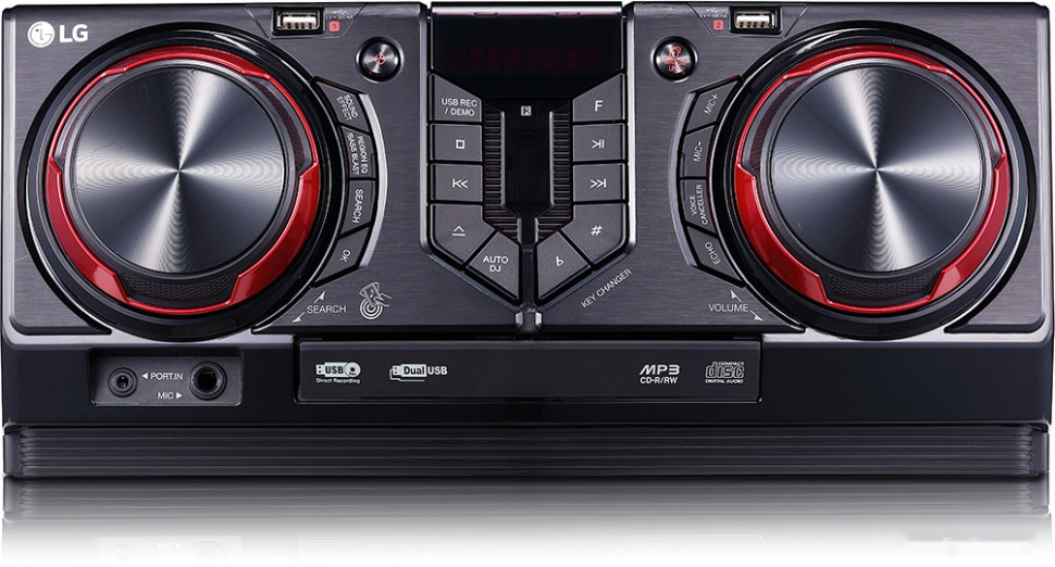 Музыкальный центр LG X-Boom CJ45 (с колонками CJS45F/CJS45W)