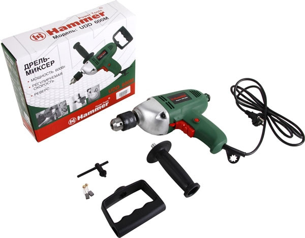 Дрель-миксер Hammer UDD600M