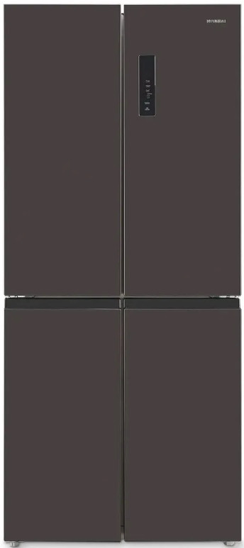 Холодильник Hyundai CM45043F черная сталь