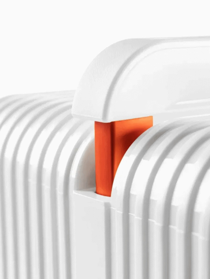 Чемодан DoubleW 005# (M, белый)