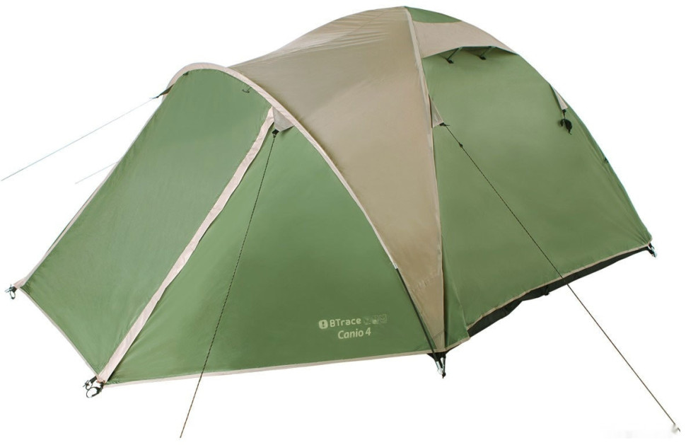 Палатка BTrace Canio 3 (песочный/зеленый)