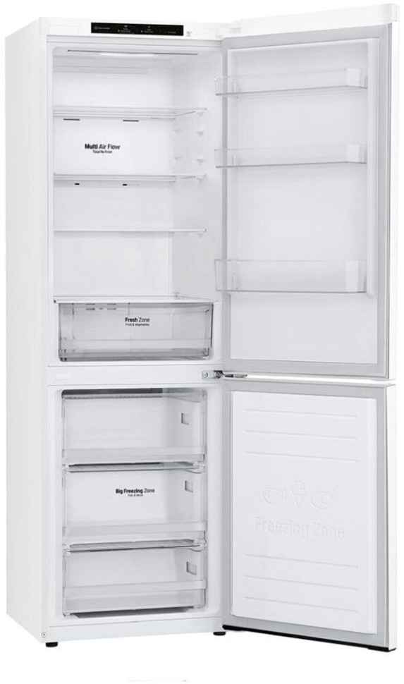 Холодильник с нижней морозильной камерой LG DoorCooling GW-B459SQLM