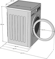 Стиральная машина Korting KWMI 14IS94