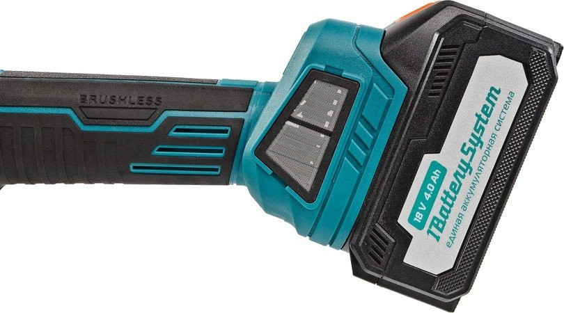 Угловая шлифмашина Sturm CAG18125BLE (с 1-им АКБ, кейс)