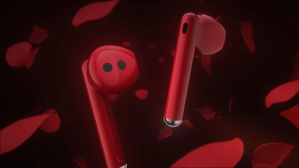 Наушники Huawei FreeBuds Lipstick (красный)