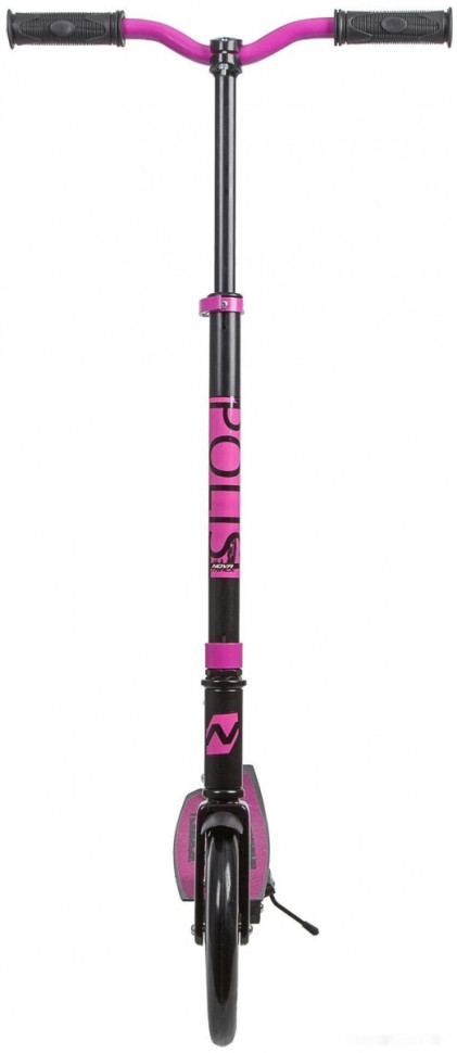 Самокат Novatrack Polis 230 Pro 230.POLIS.VT20 (черный/фиолетовый)