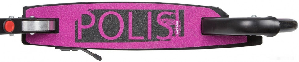 Самокат Novatrack Polis 230 Pro 230.POLIS.VT20 (черный/фиолетовый)