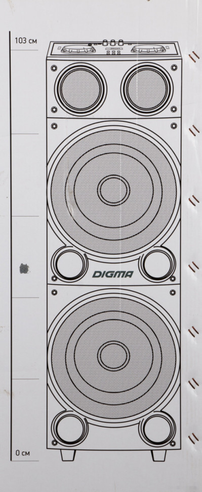 Колонка для вечеринок DIGMA MS-14