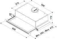 Вытяжка Korting KHP 6637 GNX