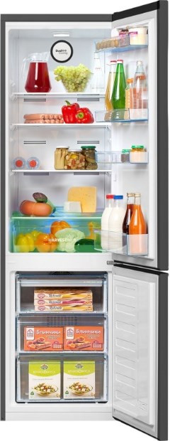 Холодильник с морозильником Beko B3R0CNK312HG