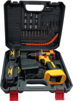 Дрель-шуруповерт Edon AD-18BL (с 2-мя АКБ, кейс, набор оснастки)