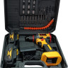 Дрель-шуруповерт Edon AD-18BL (с 2-мя АКБ, кейс, набор оснастки)