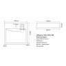 Умывальник Mixline Лайн 60x50 (с кронштейном)
