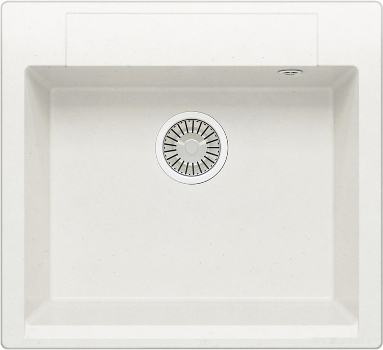 Кухонная мойка Polygran Argo-560 (белый хлопок 36)