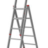 Лестница-стремянка Новая Высота алюминиевая трёхсекционная 3x8 (1230308)