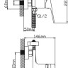 Смеситель Diadonna Д47-19119QH
