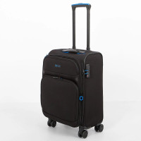 Чемодан-спиннер Francesco Molinary 111-22039W/3-19BLK (черный)