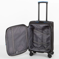 Чемодан-спиннер Francesco Molinary 111-22039W/3-19BLK (черный)