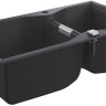 Кухонная мойка Grohe K700 100-C 90/50 2.0 31658AP0 (черный гранит)