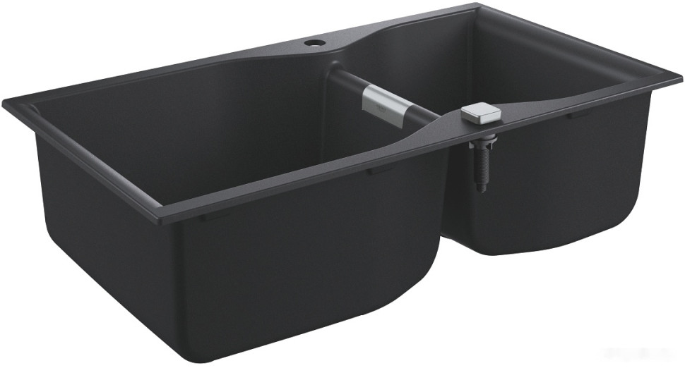 Кухонная мойка Grohe K700 100-C 90/50 2.0 31658AP0 (черный гранит)