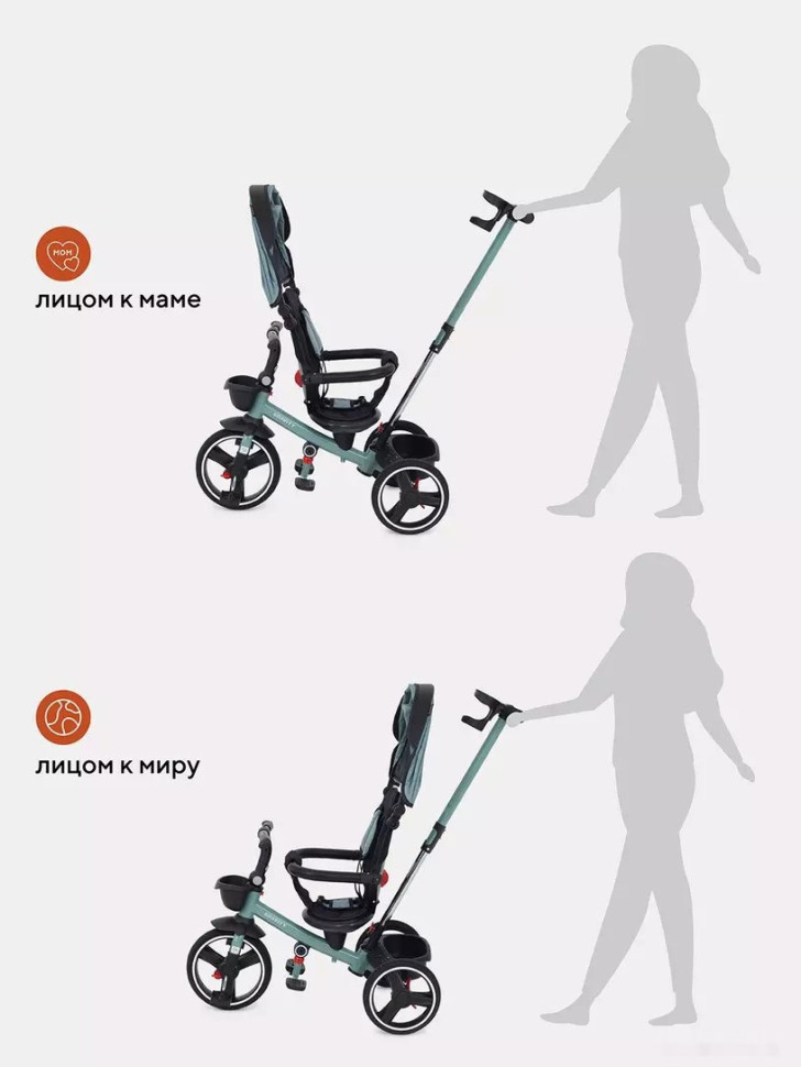 Детский велосипед Rant Gravity RB200 (зеленый океан)