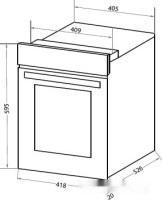 Духовой шкаф HOMSair OEM451BK