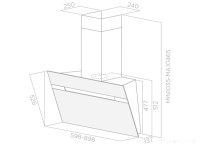 Вытяжка Elica Stripe BL/A/90/LX (PRF0100991)