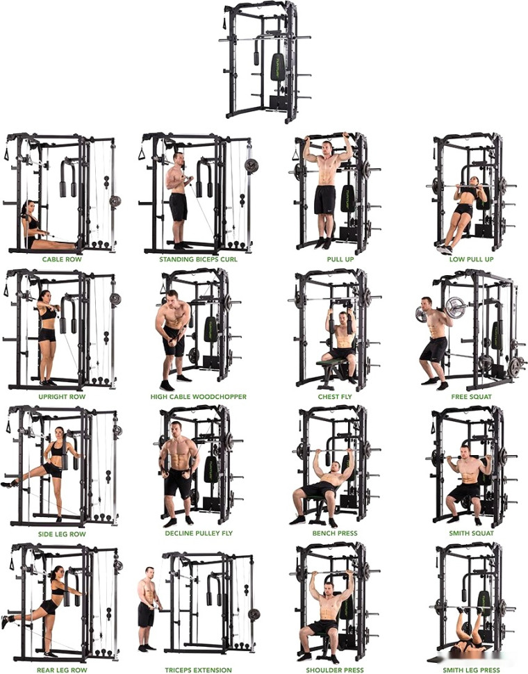 Силовая станция Tunturi Smith Machine SM80