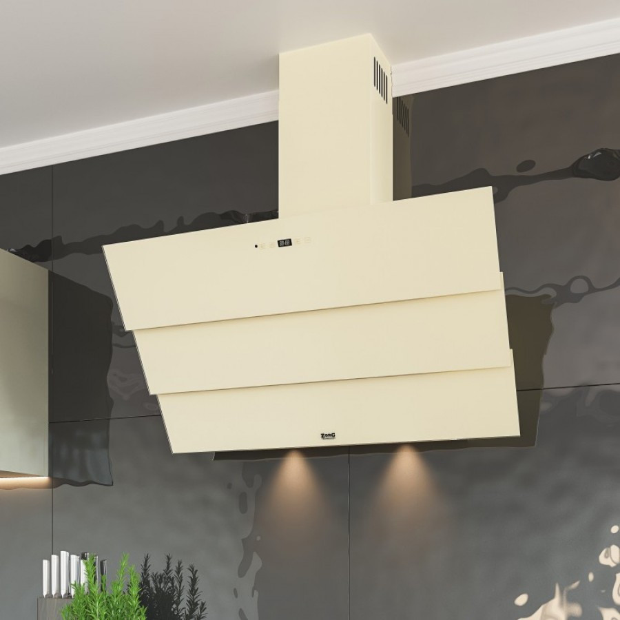 Вытяжка ZorG Technology Troy 1000 90 S бежевая