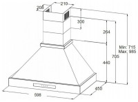 Вытяжка Korting KHC 6809 N