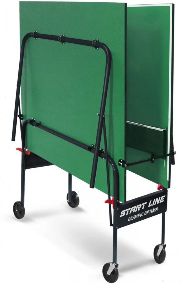 Теннисный стол Start Line Optima 6023-3 (с сеткой, зеленый)