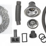 Кухонная мойка AKS Овальная 77x50 (декорированная)