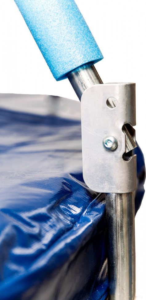 Батут GetActive Jump 10ft - 312 см складной, лестница, сетка (синий)