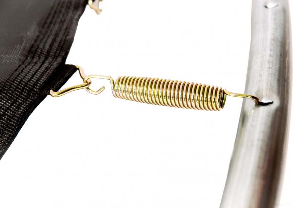 Батут GetActive Jump 10ft - 312 см складной, лестница, сетка (синий)