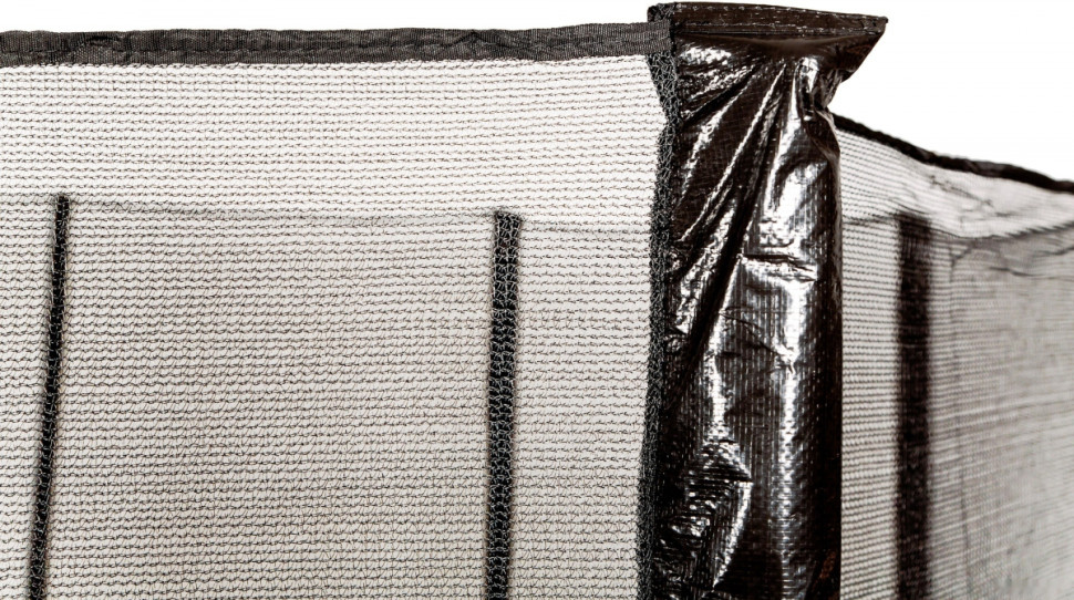 Батут GetActive Jump 10ft - 312 см складной, лестница, сетка (синий)