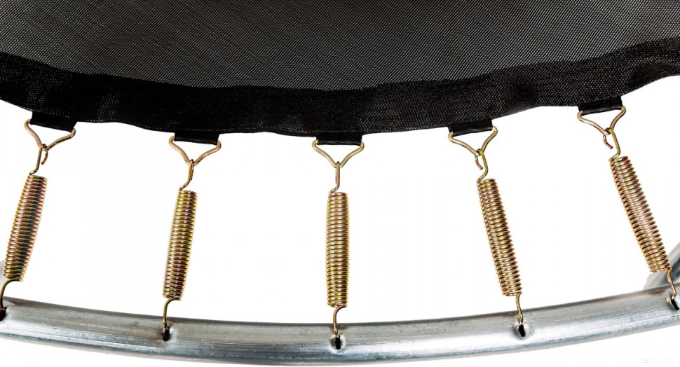 Батут GetActive Jump 10ft - 312 см складной, лестница, сетка (синий)