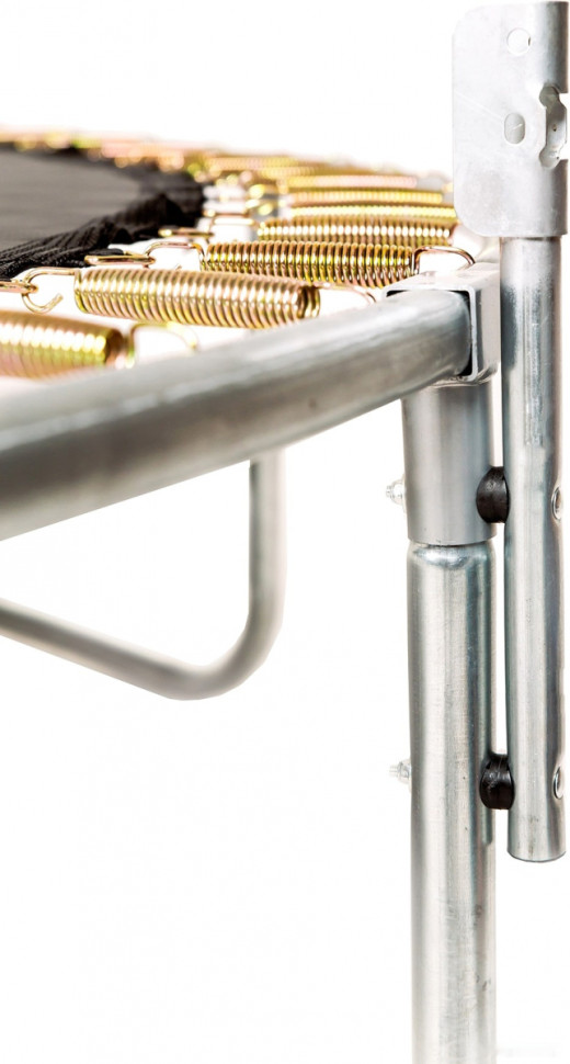 Батут GetActive Jump 10ft - 312 см складной, лестница, сетка (синий)