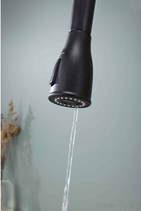 Смеситель Paulmark Lange La214212-418 (черный металлик)