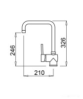 Смеситель Elleci Senna G40 Nero