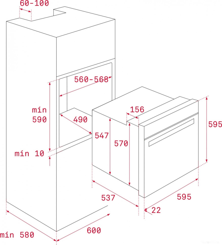 Духовой шкаф Teka HCB 6525 (нержавеющая сталь)