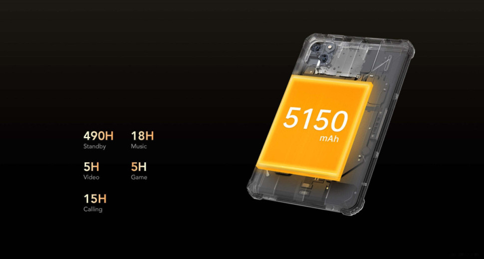 Планшет Oukitel RT3 (черный)