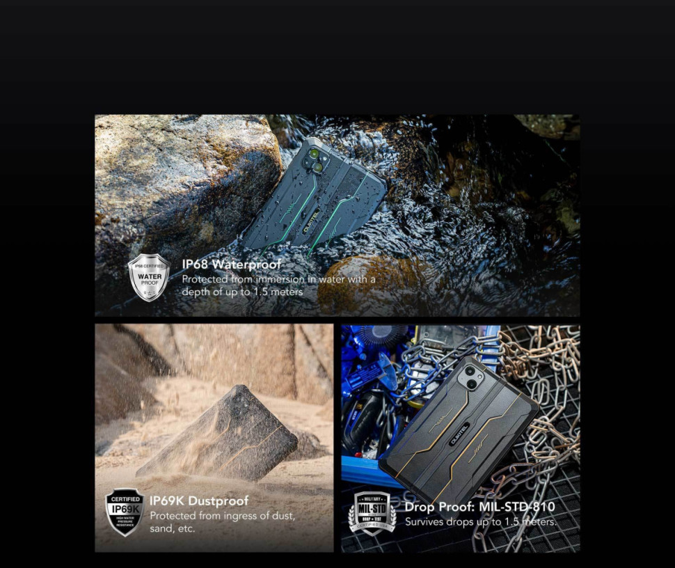 Планшет Oukitel RT3 (черный)