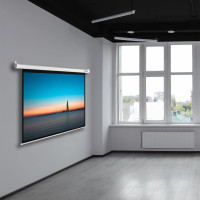 Проекционный экран Cactus SIlverMotoExpert 138x220 CS-PSSME-220X138-WT