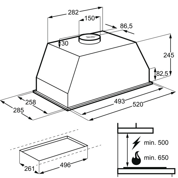 Вытяжка Electrolux LFG9525K